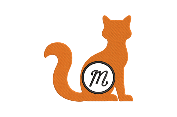 Cat Letter M: A Charming Addition for Seasonal Creations