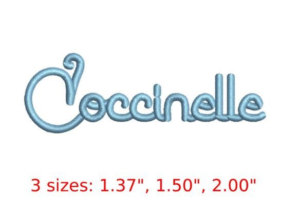 Coccinelle Script Font: A Charming Addition