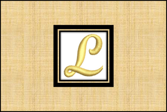 Review: Gold Letter L for Embroidery Projects