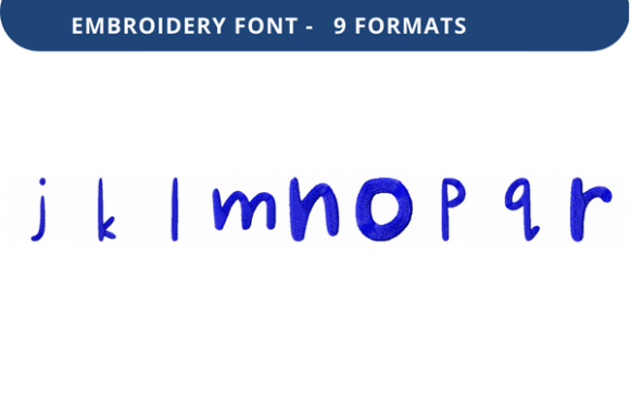 Review: Short Quiz Font Lowercase J to R